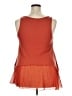 Assorted Brands Orange Brown Sleeveless Blouse Size XXL - photo 2