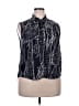 Mossimo 100% Polyester Black Sleeveless Blouse Size XXL - photo 1