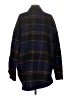 Good American Plaid Blue Coat Size Sm - Med (1) - photo 2