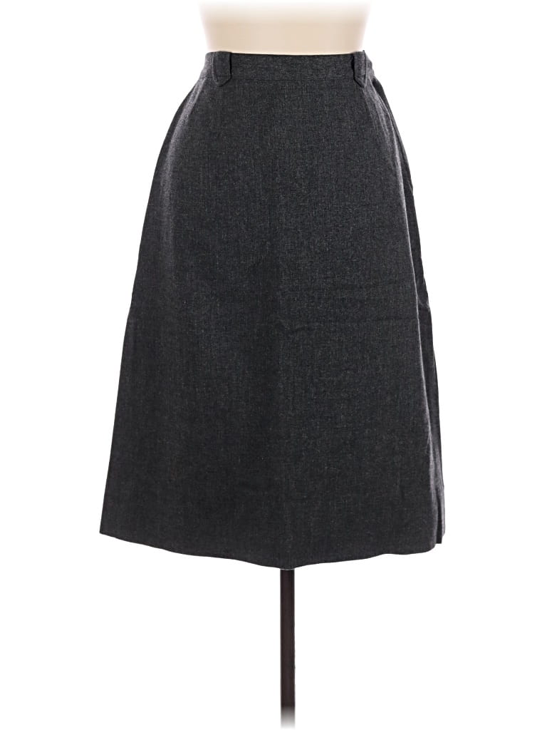 Pre-owned Pendleton Wool Skirt In Gray