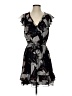 Rebecca Minkoff 100% Polyester Print Black Cocktail Dress Size 2 - photo 1