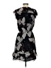 Rebecca Minkoff 100% Polyester Print Black Cocktail Dress Size 2 - photo 2