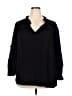 Cato Black 3/4 Sleeve Blouse Size 26-28W - photo 1