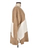 Halogen Color Block Tan Pullover Sweater Size M - photo 4