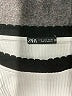 Zara Ivory Short Sleeve Top Size S - photo 7