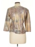 Leggiadro Metallic Gold 3/4 Sleeve Top Size L (estimated) - photo 2
