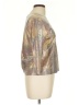 Leggiadro Metallic Gold 3/4 Sleeve Top Size L (estimated) - photo 4