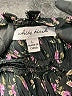 White Birch 100% Polyester Black Long Sleeve Blouse Size L - photo 7