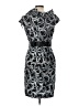 Another Thyme Graphic Black Cocktail Dress Size 10 - photo 2