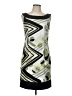 Connected Apparel Graphic Green Cocktail Dress Size 10 - photo 1