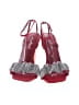 Anne Michelle Red Sandals Size 6 1/2 - photo 2
