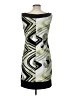 Connected Apparel Graphic Green Cocktail Dress Size 10 - photo 2