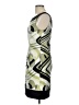 Connected Apparel Graphic Green Cocktail Dress Size 10 - photo 5
