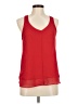 Silence and Noise Red Sleeveless Blouse Size M - photo 1