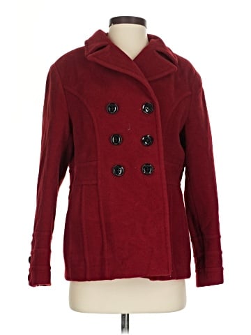 St. John's Bay Wool Coat (view 1)