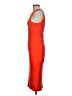 Nine West Solid Orange Cocktail Dress Size S - photo 5