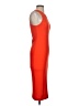 Nine West Solid Orange Cocktail Dress Size S - photo 4