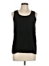 Ecru Black Sleeveless Blouse Size M - photo 1
