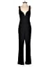 Express Solid Black Jumpsuit Size 2 - photo 1
