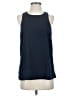 Banana Republic 100% Polyester Blue Sleeveless Top Size S - photo 1