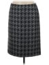 Talbots Outlet Houndstooth Black Formal Skirt Size 8 - photo 1