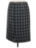 Talbots Outlet Houndstooth Black Formal Skirt Size 8 - photo 2