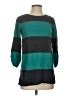 Caslon Color Block Teal Pullover Sweater Size S - photo 1