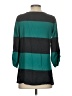 Caslon Color Block Teal Pullover Sweater Size S - photo 2