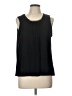 H&M 100% Viscose Black Sleeveless Blouse Size L - photo 1