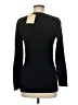 TREVAN Black Silk Pullover Sweater Size M - photo 2
