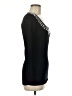 TREVAN Black Silk Pullover Sweater Size M - photo 4