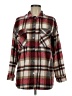 Unbranded Plaid Brown Fleece Size M (estimated) - photo 1