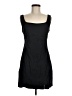 MNG Solid Black Cocktail Dress Size 6 - photo 1