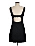 MNG Solid Black Cocktail Dress Size 6 - photo 2