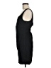 MNG Solid Black Cocktail Dress Size 6 - photo 5