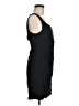 MNG Solid Black Cocktail Dress Size 6 - photo 4