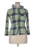 Ultra Flirt Plaid Green 3/4 Sleeve Blouse Size 14 - 16 - photo 1