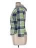 Ultra Flirt Plaid Green 3/4 Sleeve Blouse Size 14 - 16 - photo 5