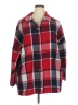 Unbranded 100% Polyester Plaid Red Fleece Size XL - photo 1