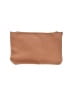 Unbranded 100% Leather Stripes Brown Tan Makeup Bag One size - photo 2