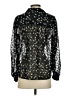 Topshop Black Long Sleeve Blouse Size 2 - photo 2