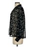 Topshop Black Long Sleeve Blouse Size 2 - photo 5