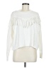 West Of Melrose White Pullover Sweater Size M - photo 1