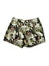 Very J Floral Green Shorts Size S - photo 2