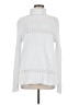 Coldwater Creek 100% Cotton White Turtleneck Sweater Size M - photo 1