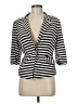 Monteau Stripes Ivory Blazer Size M - photo 1