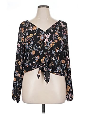 Sweet Rain Long Sleeve Blouse (view 1)