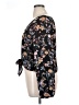 Sweet Rain 100% Polyester Black Long Sleeve Blouse Size 1X - photo 5
