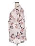 Persaya 100% Polyester Floral Pink Short Sleeve Blouse Size 2X - photo 5