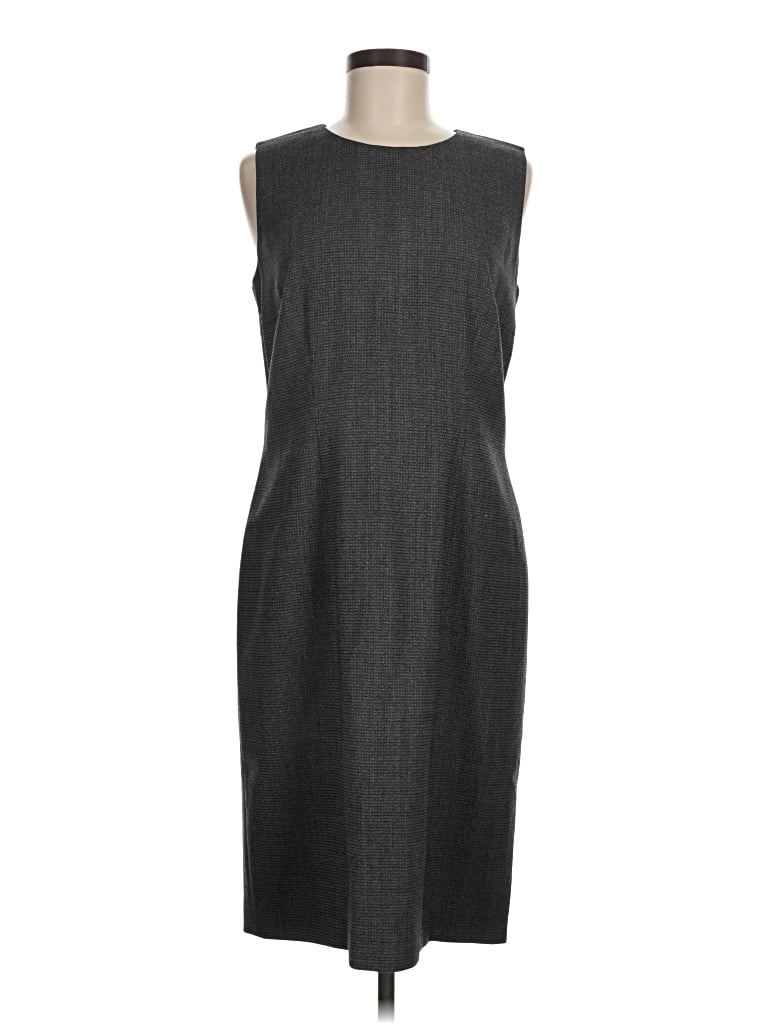 Pre-owned Boss By Hugo Boss Casual Dress In Gray